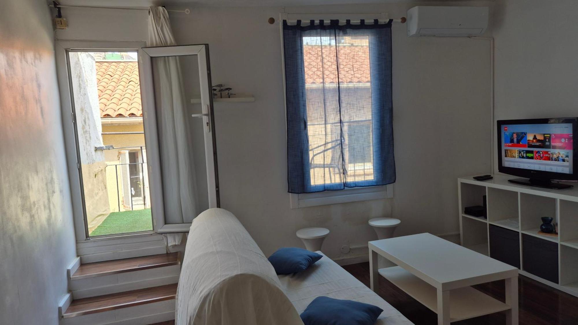 Appartement Au Coeur Du Panier Avec Terrasse 2 A 4 Personnes Climatisation à Marseille Extérieur photo